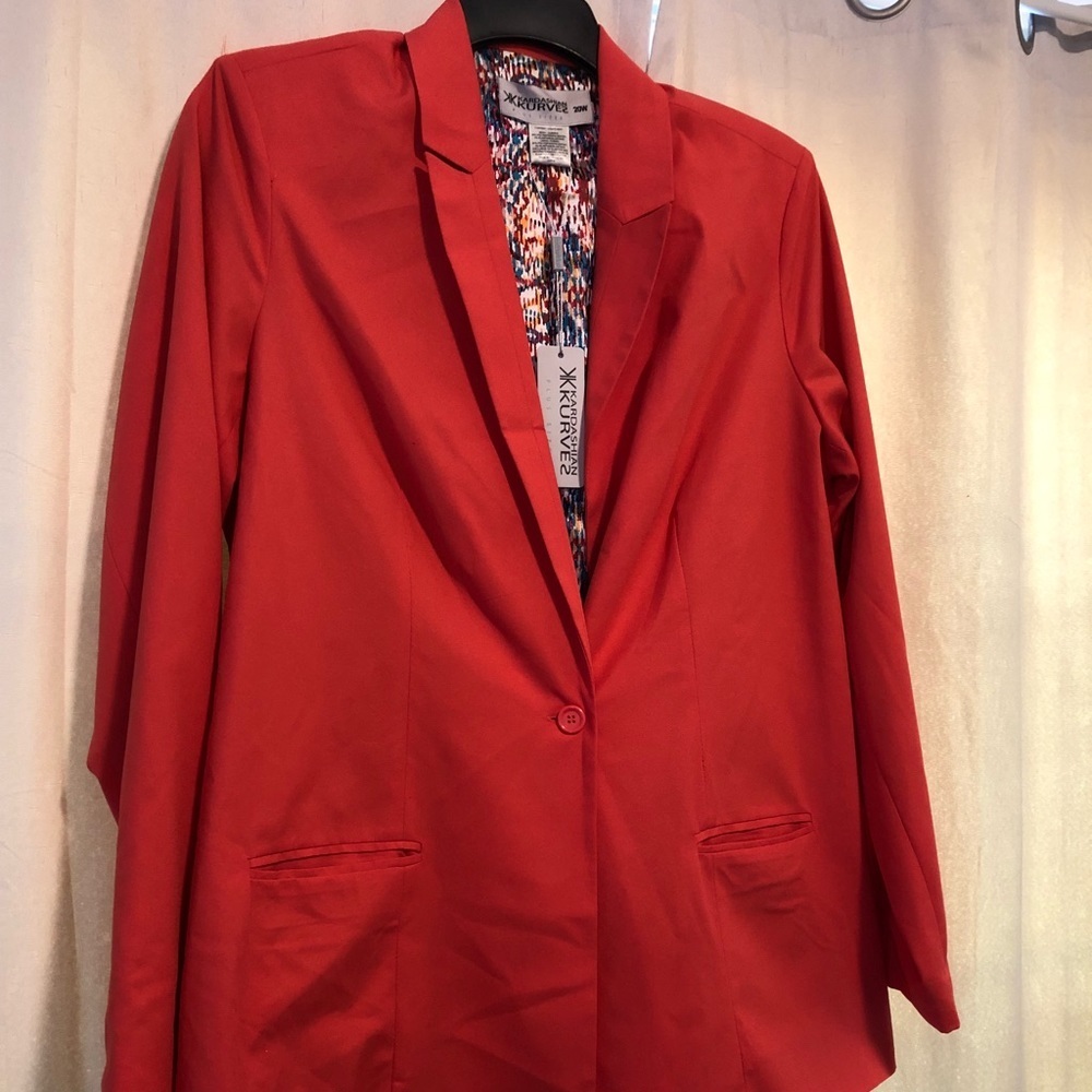 NWT Kardashian Kurves suit jacket
